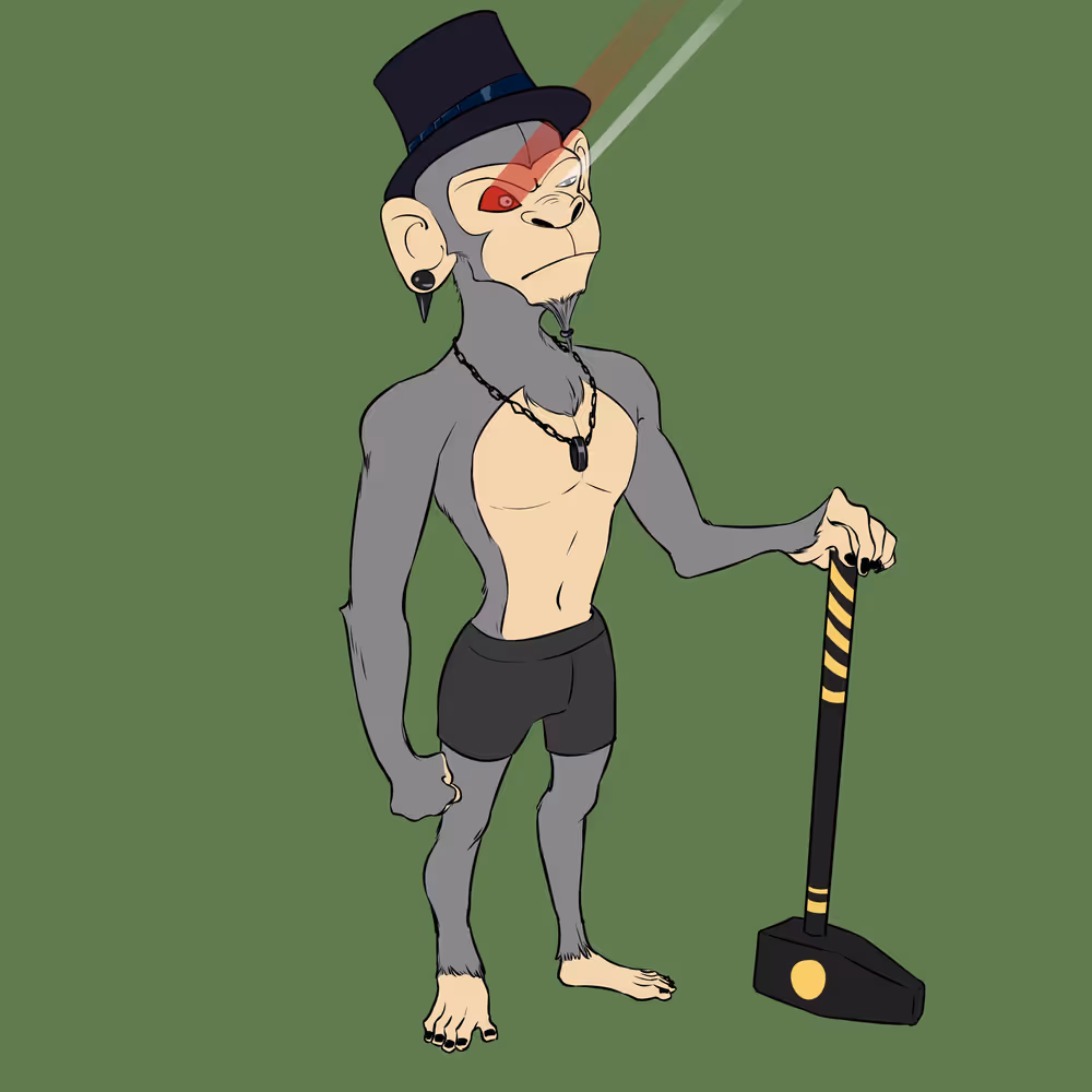 Mining Ape #3028
