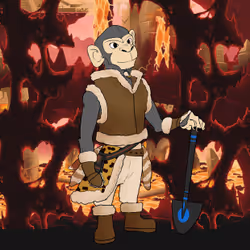 Mining Ape #925