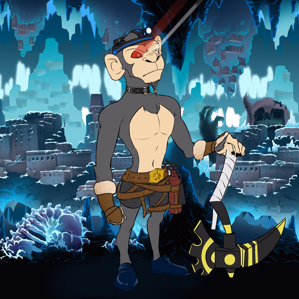 Mining Ape #3006