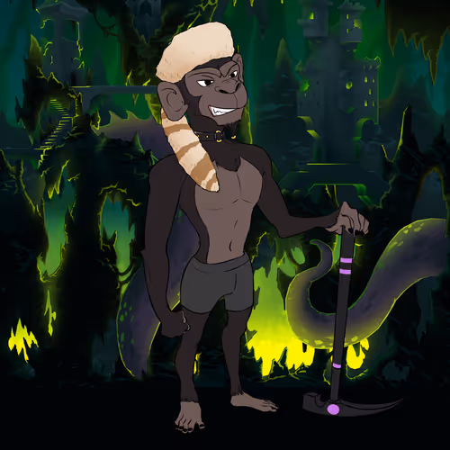 Mining Ape #3022
