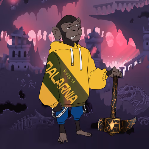 Mining Ape #1486