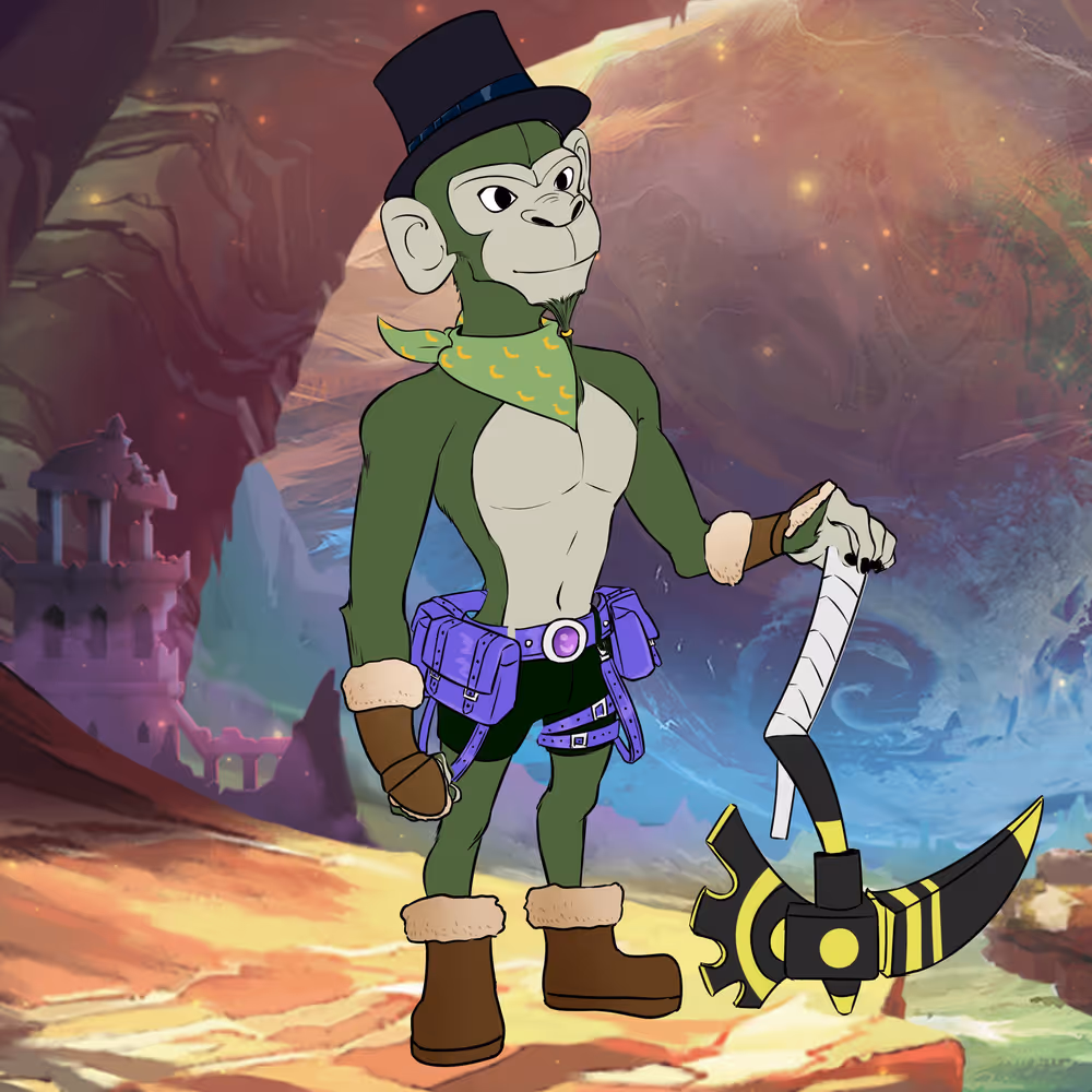 Mining Ape #3012
