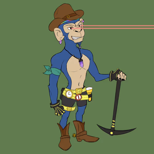 Mining Ape #3004