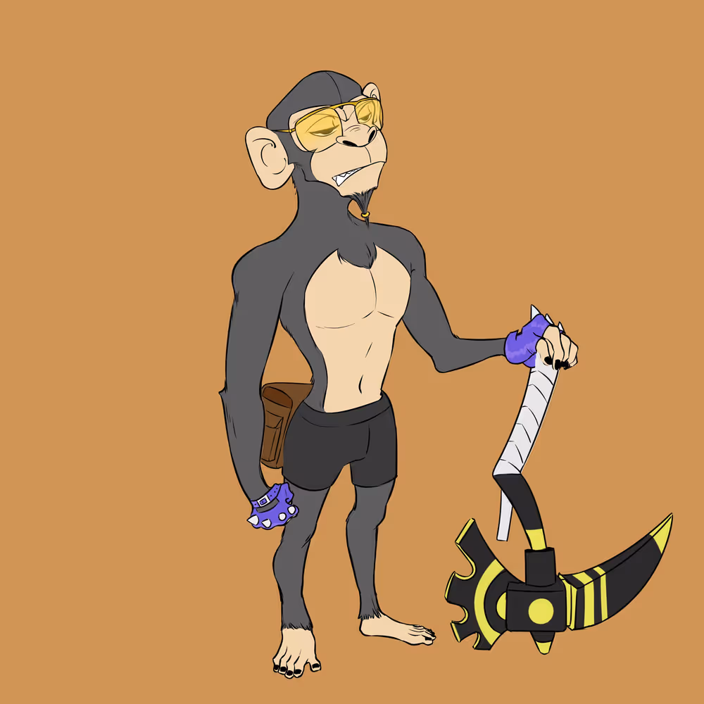 Mining Ape #3007