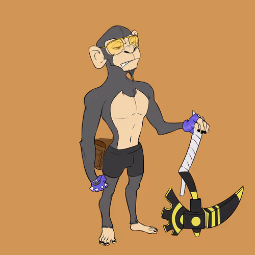 Mining Ape #3007
