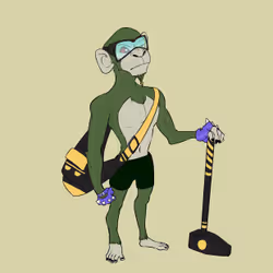 Mining Ape #751