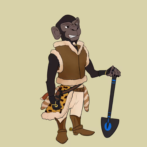 Mining Ape #983