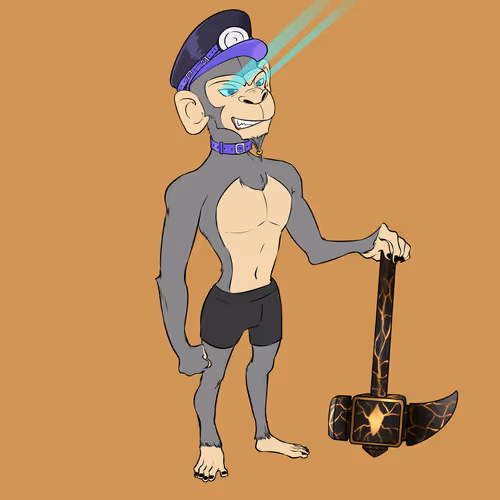 Mining Ape #1333