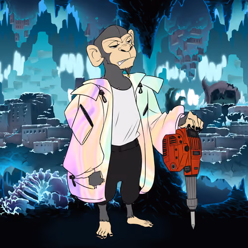 Mining Ape #642
