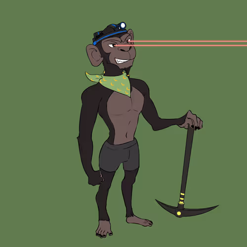 Mining Ape #536