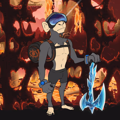 Mining Ape #486