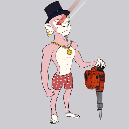 Mining Ape #3019