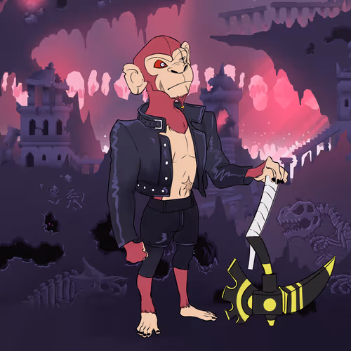 Mining Ape #1884