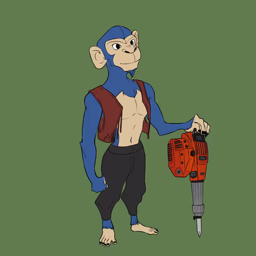 Mining Ape #176