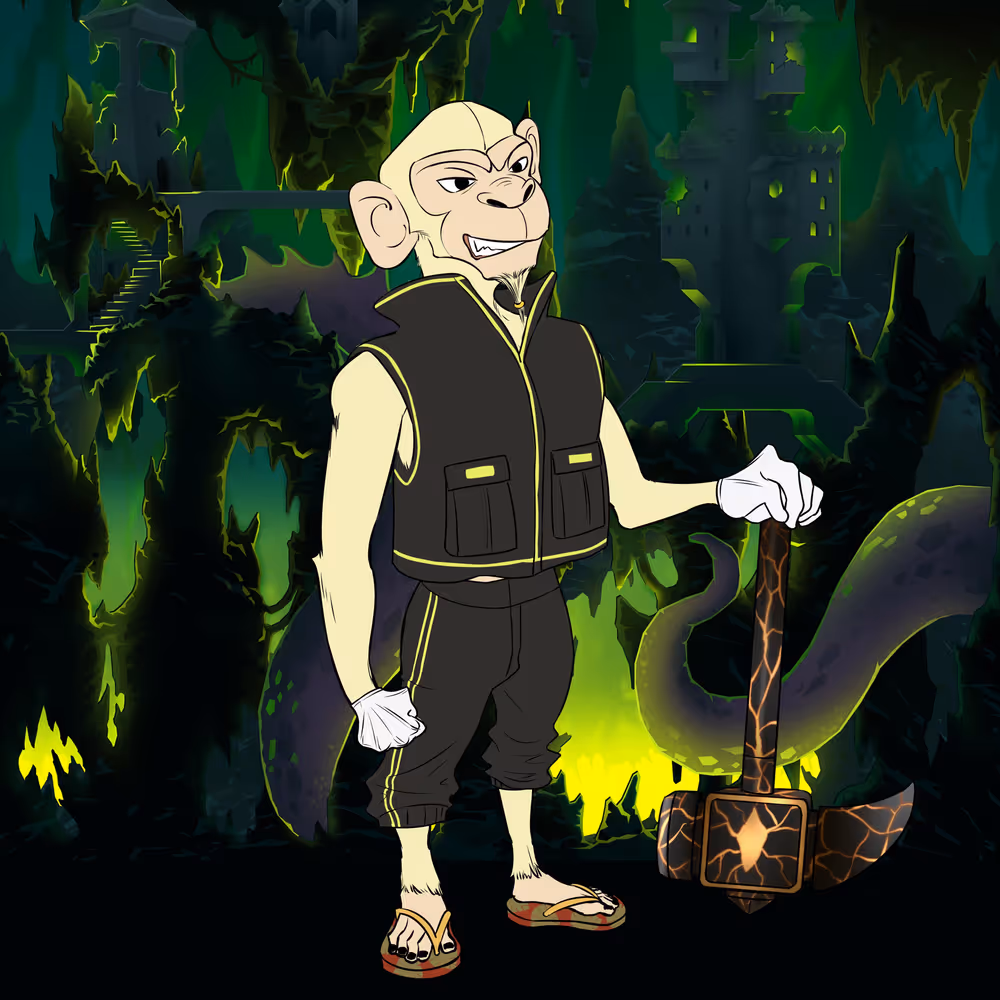 Mining Ape #3003
