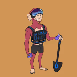 Mining Ape #798