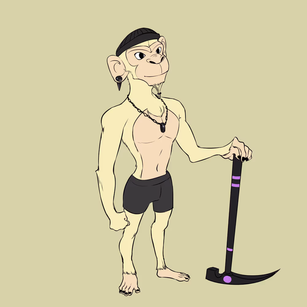 Mining Ape #2996