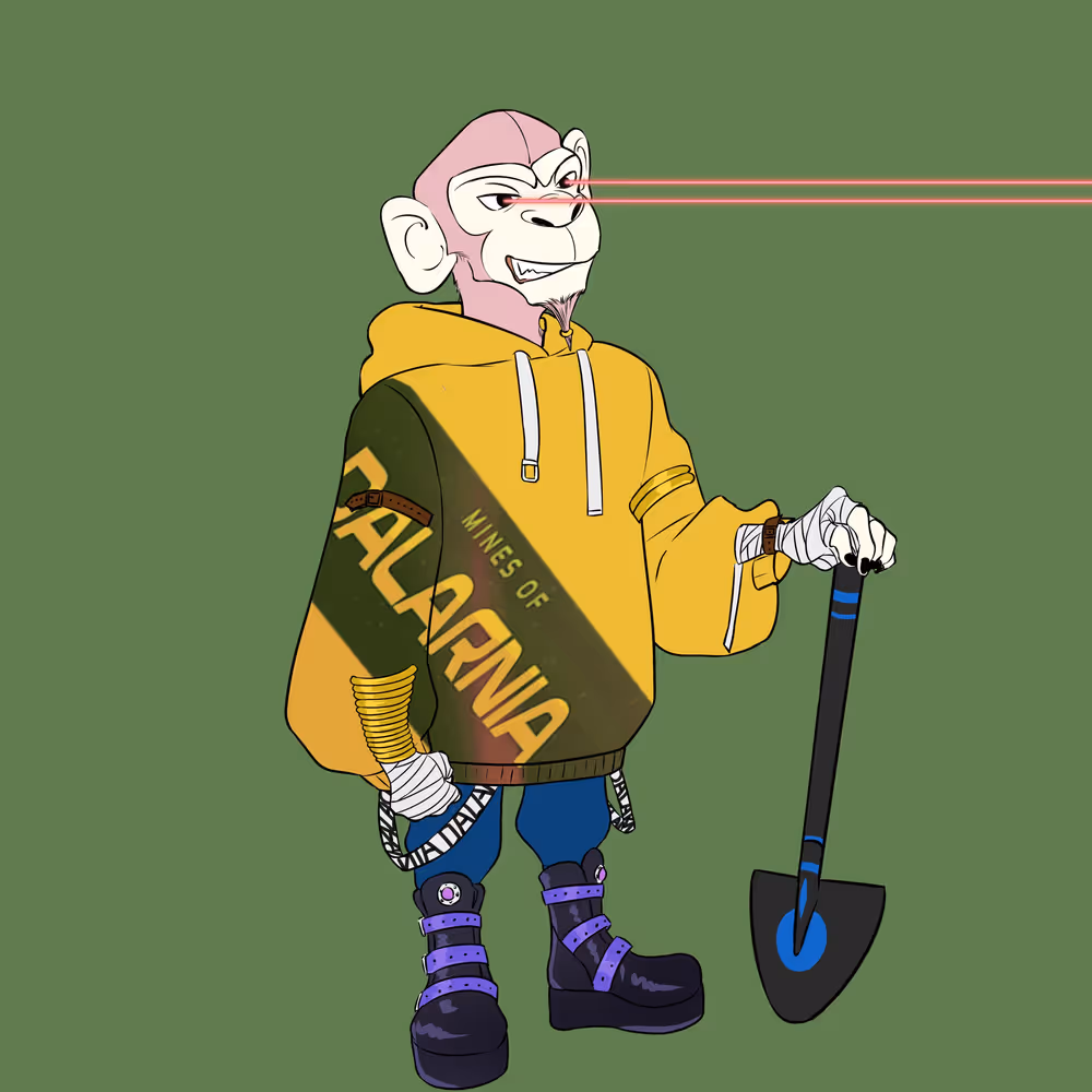 Mining Ape #3026