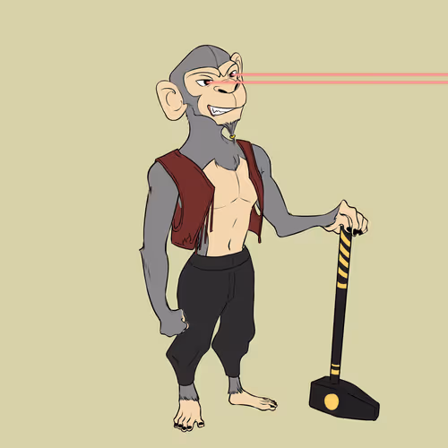 Mining Ape #3037