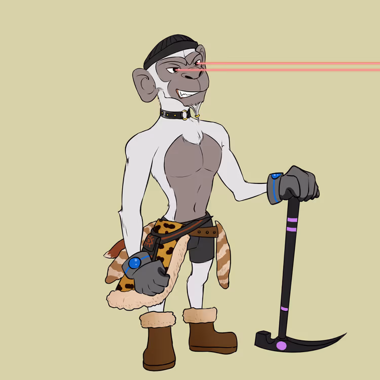 Mining Ape #1006