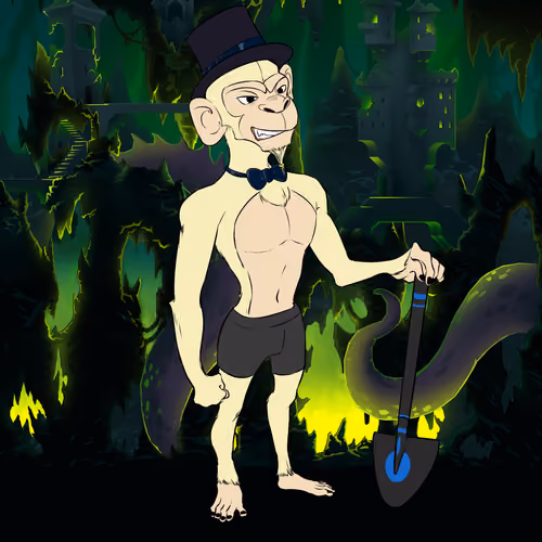 Mining Ape #2124