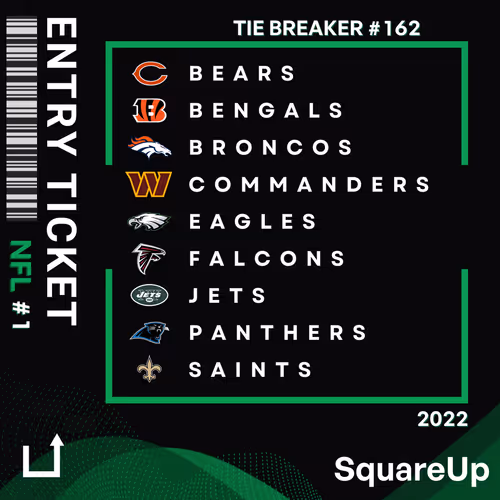 SquareUp Game Phase Ticket