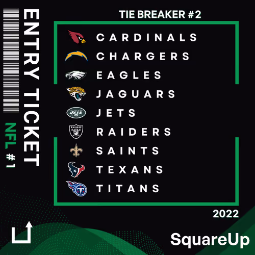 SquareUp Game Phase Ticket