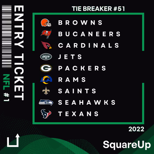SquareUp Game Phase Ticket