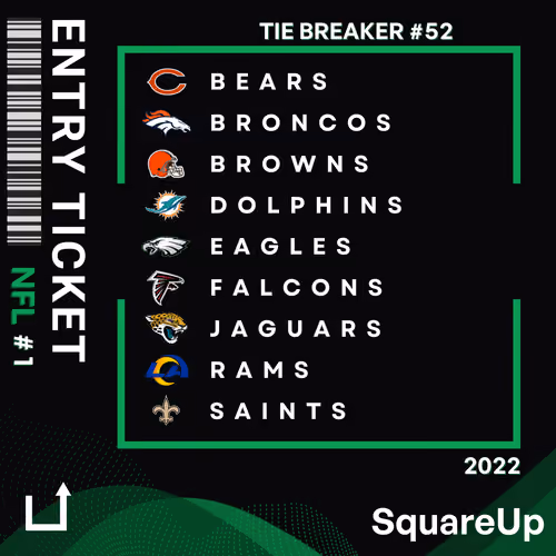 SquareUp Game Phase Ticket