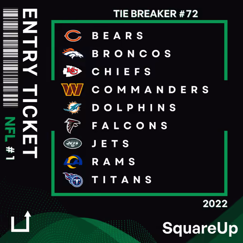 SquareUp Game Phase Ticket