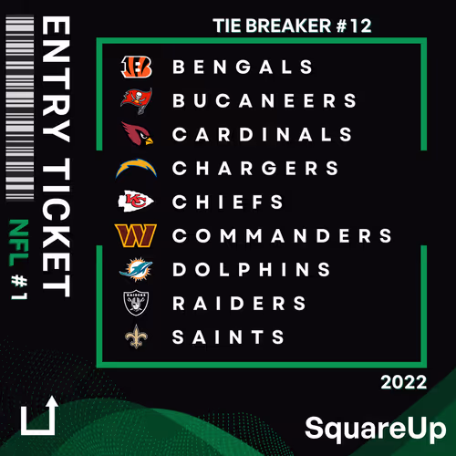 SquareUp Game Phase Ticket