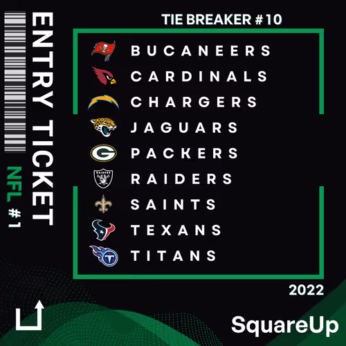 SquareUp Game Phase Ticket