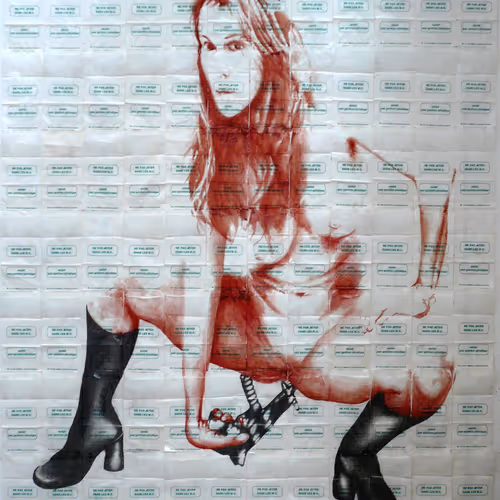 Blood Paintings by Mona von Wittlage