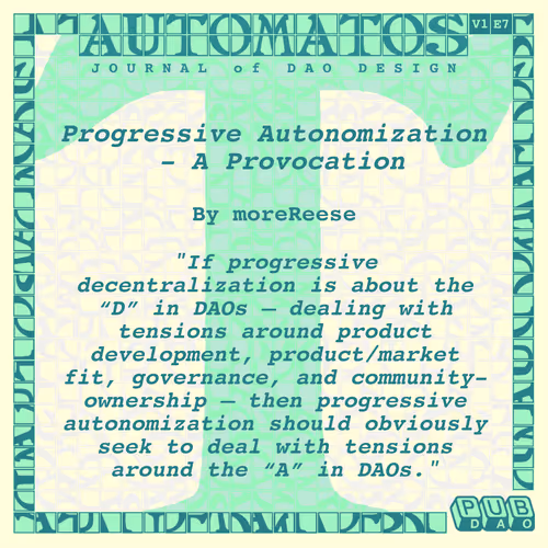 Automatos Volume 1