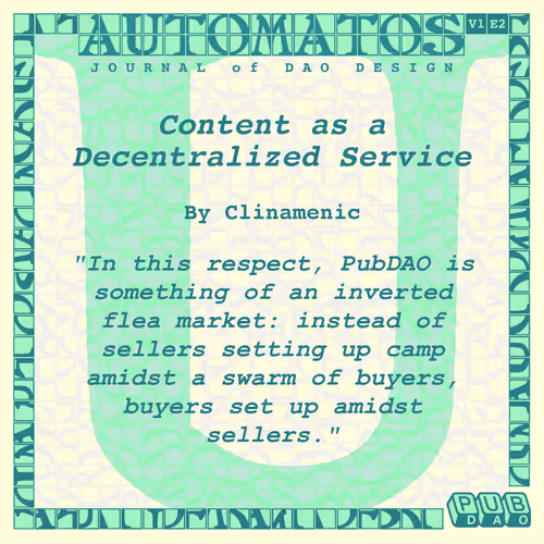 Automatos Volume 1