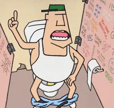 Imliterallyshitting