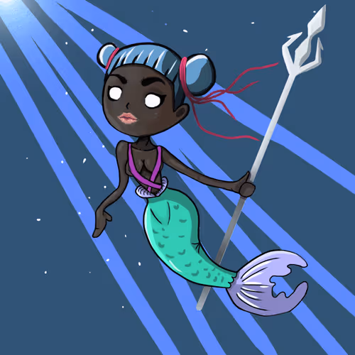 FraktalNFTSIMP MERMAIDS