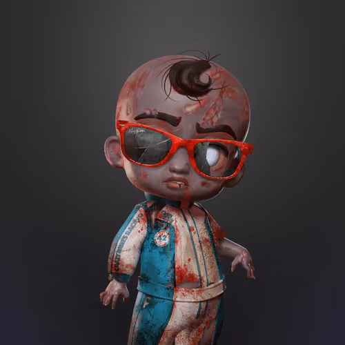 Crazy Babies Zombies Official