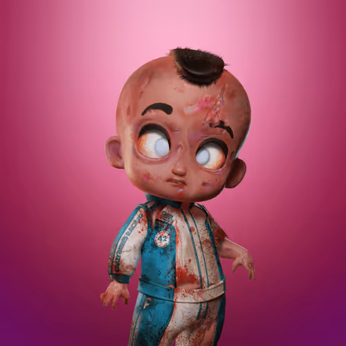 Crazy Babies Zombies Official