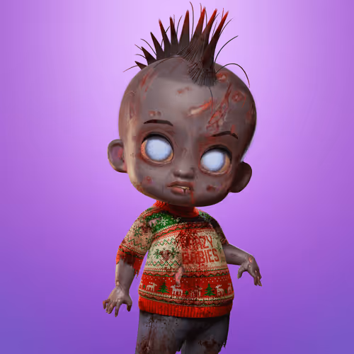 Crazy Babies Zombies Official