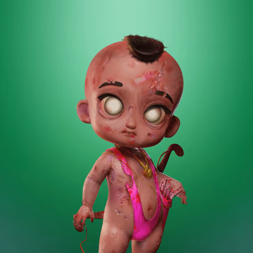 Crazy Babies Zombies #213