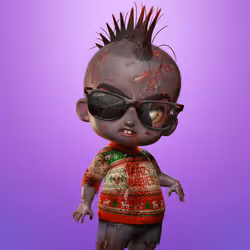 Crazy Babies Zombies #174