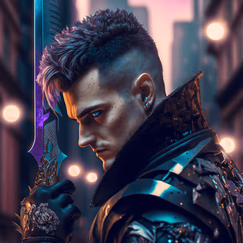 Night City Samurai