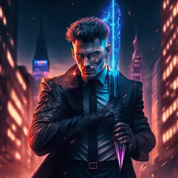 Night City Samurai #105