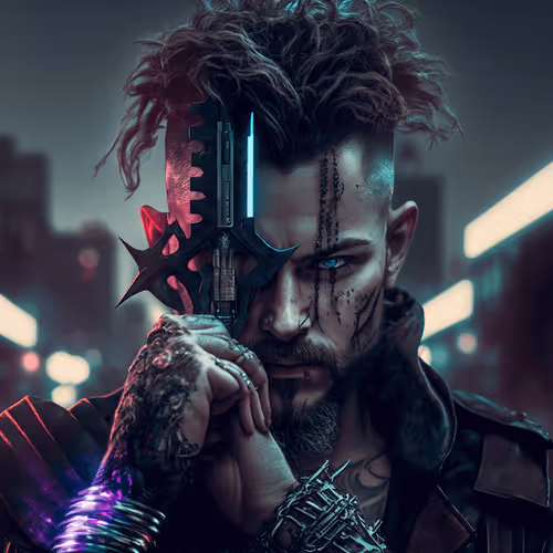 Night City Samurai