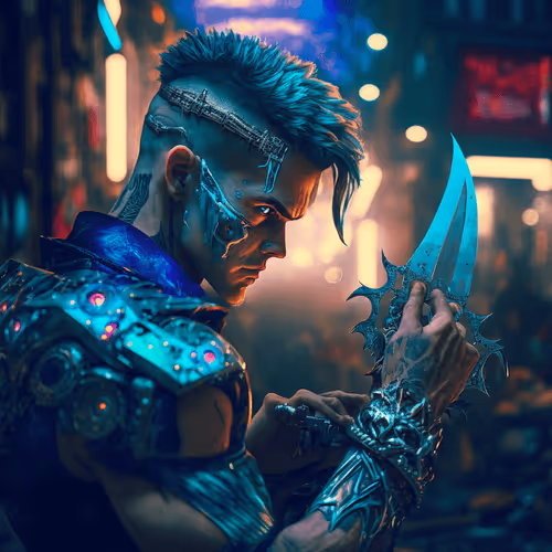 Night City Samurai