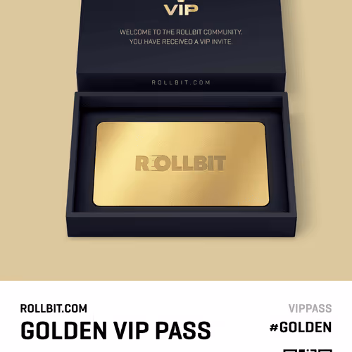 Golden Rollbit VIP Pass