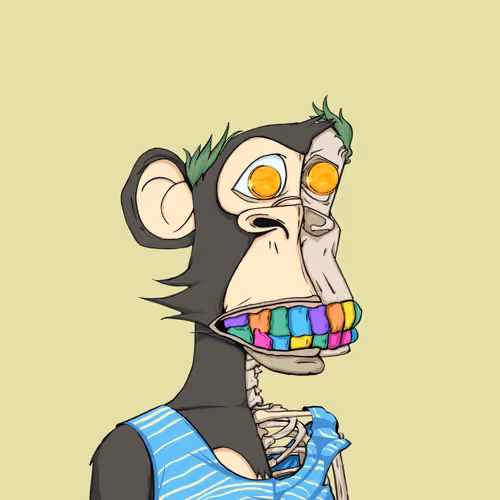 Skeleton Ape Yacht Club #6309