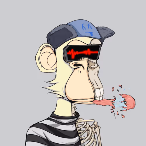 Skeleton Ape Yacht Club #6543