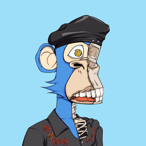 Skeleton Ape Yacht Club #2968